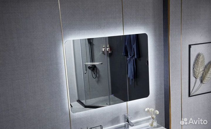 Зеркало с подсветкой в ванную