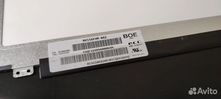 Матрица 15,6 для ноутбука