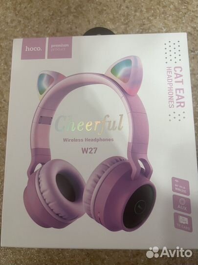 Беспроводные наушники hoco w27