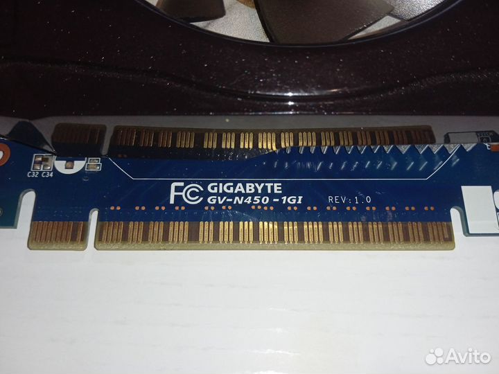 Видеокарта gigabyte Nvidia Geforce GTS 450