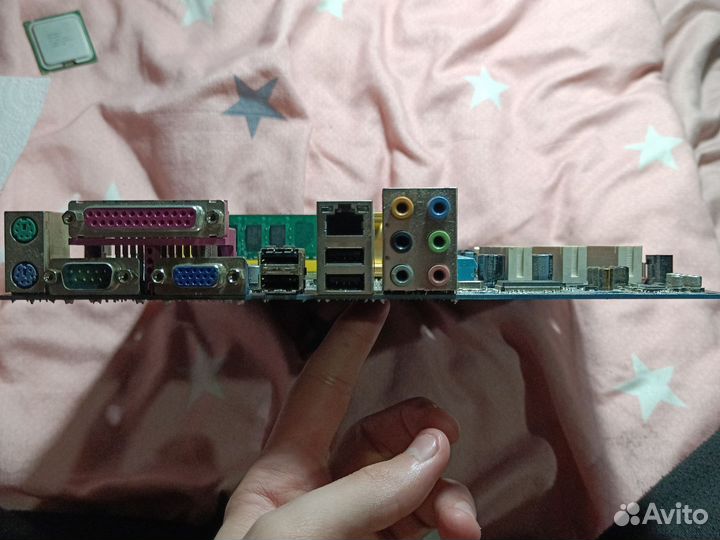 Материнская плата gigabyte ga-945gcm-s2