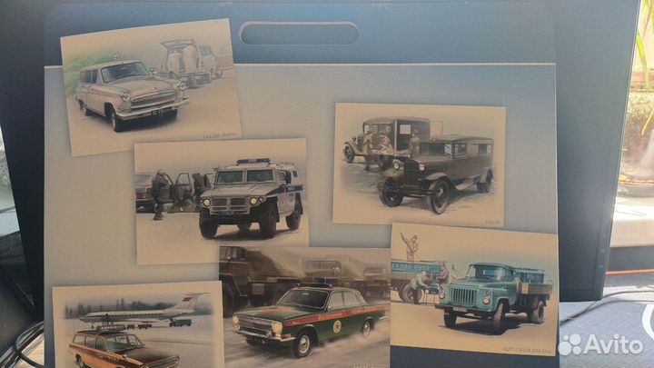 Альбом с постерами служебных машин СССР