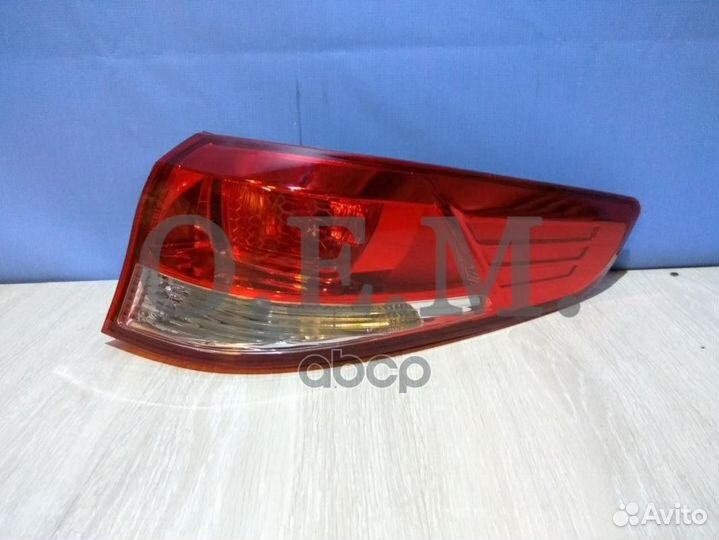 Фонарь правый внешний Kia Rio 3 QB седан, 2015