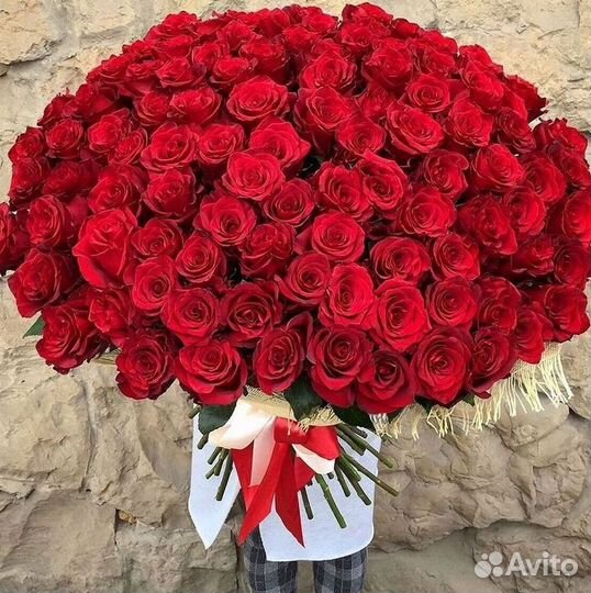 Высокие розы Букеты с доставкой