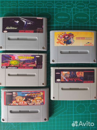 Катриджи Игры для super famicom (SneS)