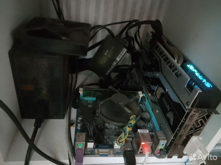 Игровой пк rx580, e31230v2 16gd