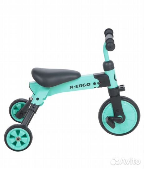 Детский трехколесный велосипед складной новый