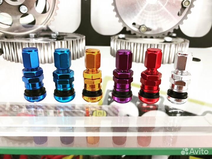 Цветные ниппели для колес (ниппеля)