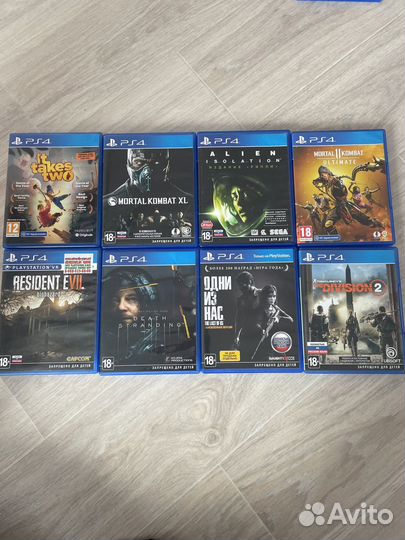 Игры для приставок ps4
