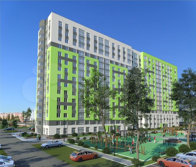 1-к. квартира, 42,5 м², 2/15 эт.