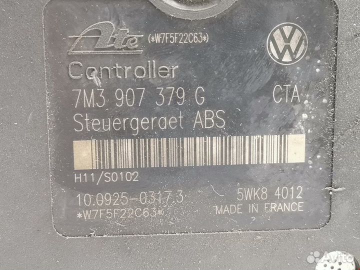 Блок ABS для Seat Alhambra 7M3614111rbef