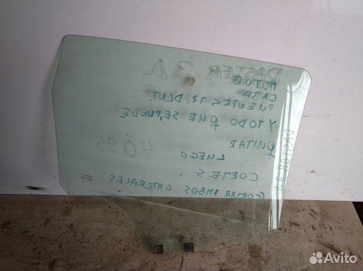 Стекло заднее левое Renault Duster 2012-2021