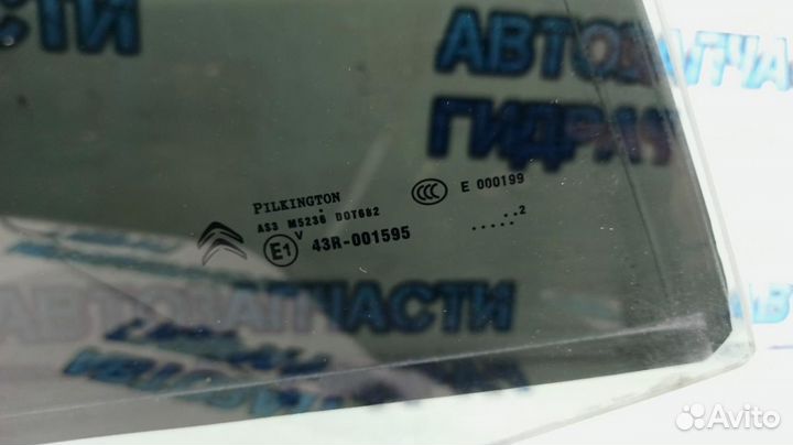 Стекло двери задней правой Citroen C4 B7 9204T5