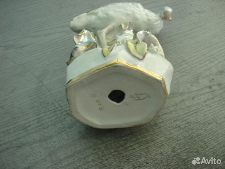 Фарфоровая статуэтка Цапля 1958 год