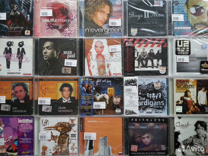 Зарубежная музыка на CD (Лицензия) (Новые)