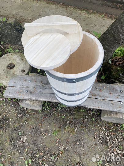 Кадушка деревянная