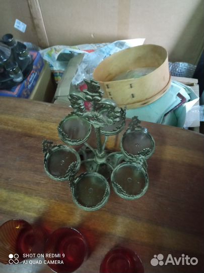 Старые вещи Б/У. Стаканы сказки Пушкина