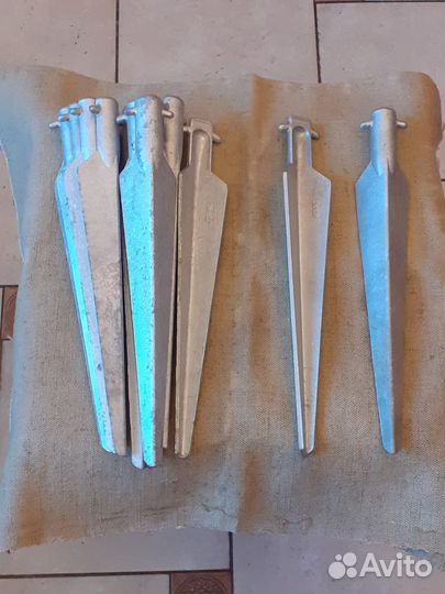 Колышки алюминиевые для палатки/тента 12 шт