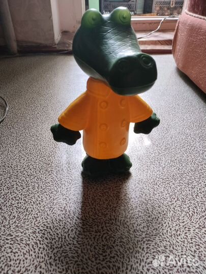 Крокодил гена игрушка СССР