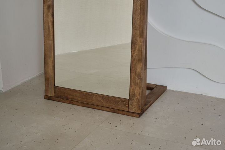 Напольное зеркало Fusion из массива дерева