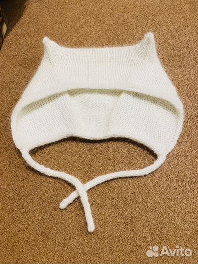 Шапка женская с ушками