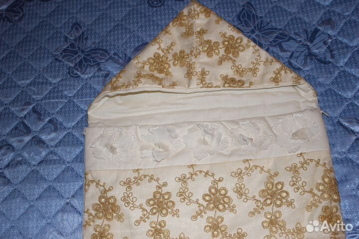 Конверт летний на выписку для девочки