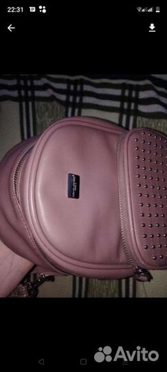 Сумка-рюкзак натуральная кожа