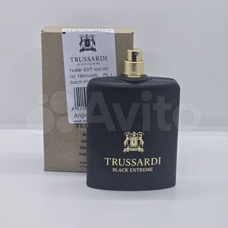 Trussardi black extreme 100 ml tester