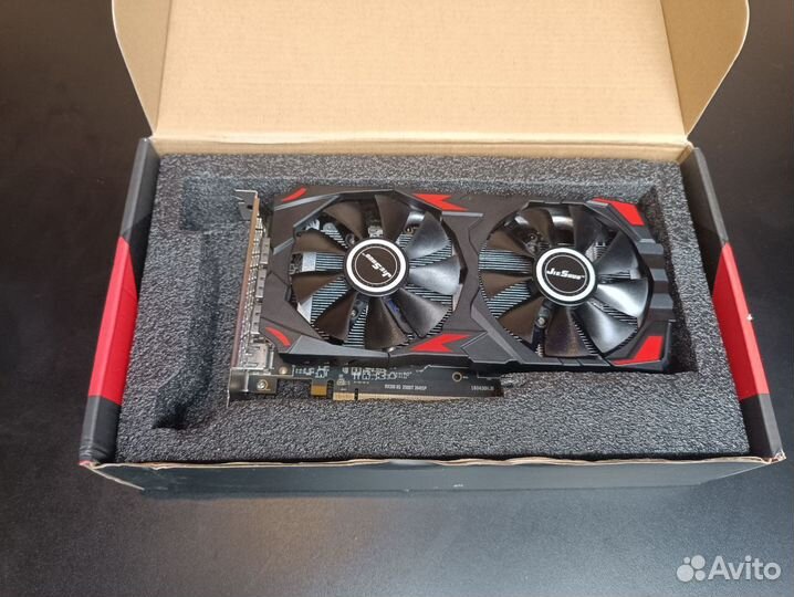 Видеокарта jieshuo RX580 8G radeon