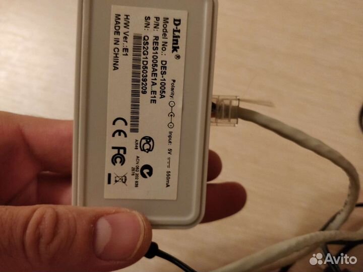 Коммутатор D-Link DES-1005A/E2A