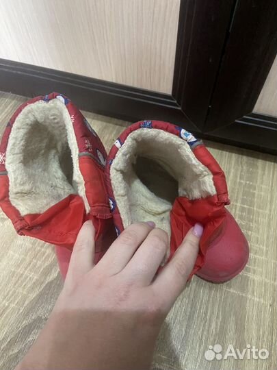 Сапоги на девочку