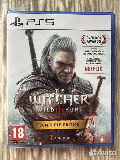 Ведьмак 3 complete edition для PS5
