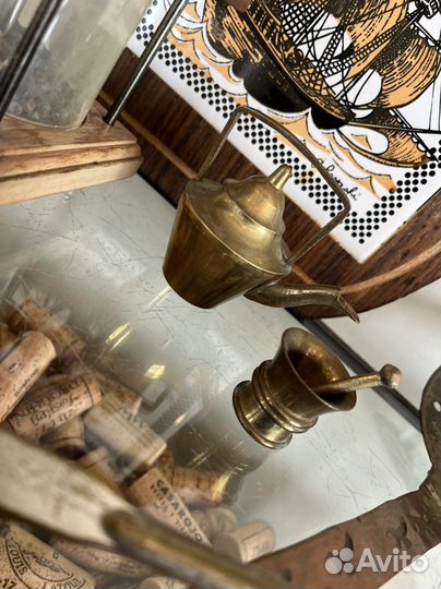 Доска сырная с ножом, мельница, половник, шумовка