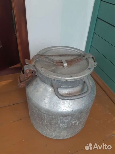 Аллюминиевая фляга 25л, кастрюля 30л, таз, СССР