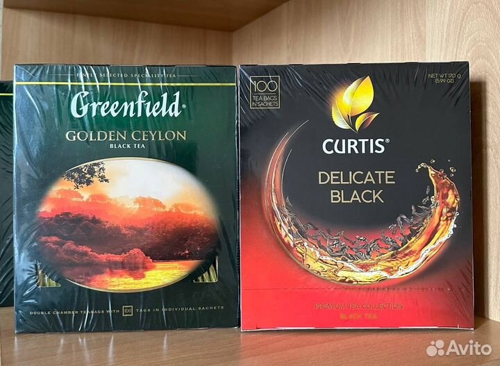 Чай черный Greenfield / Curtis