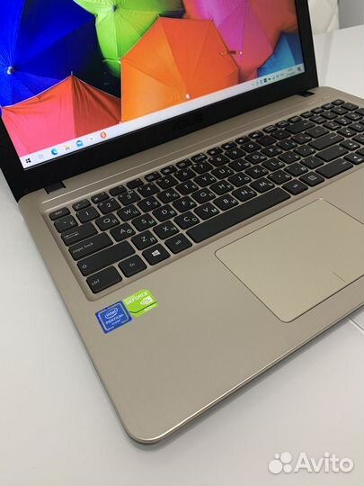 Asus 4ядра+SSD512GB+8GB+Nvidia GeForce 920MX 2GB