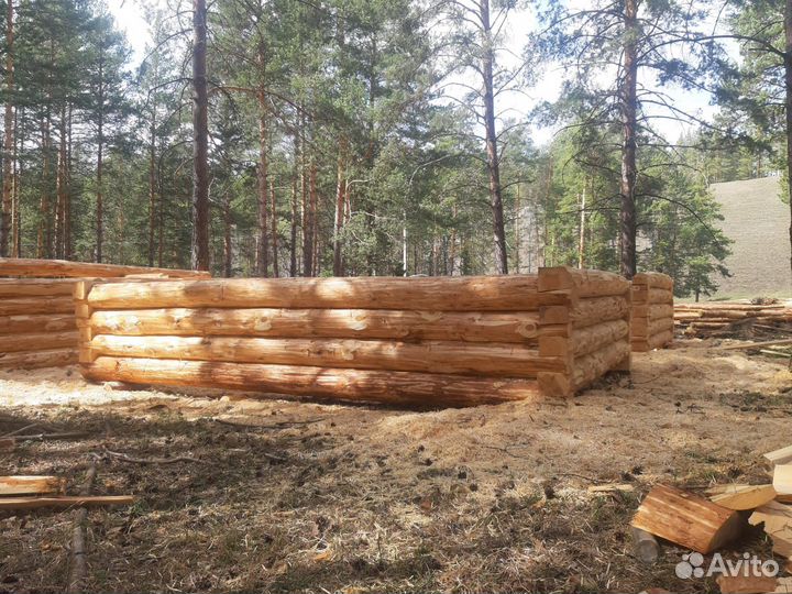 Сруб 3х5 вынос 2м