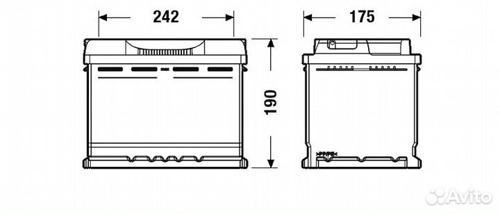 Аккумулятор Тюмень (Tyumen Premium) 64 Ah 620 А