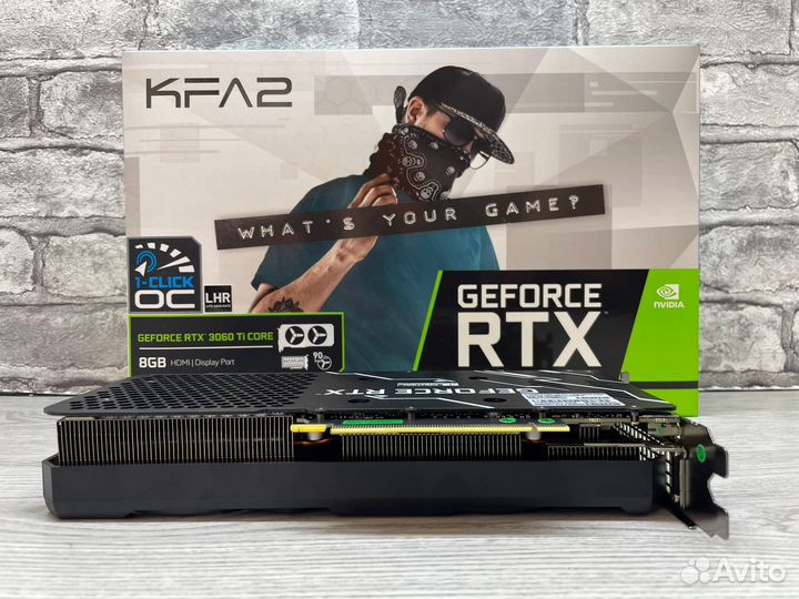 Видеокарта KFA2 GeForce RTX 3060 Ti core 8Gb днс