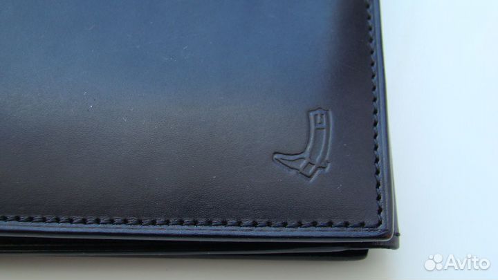 Бумажник John Lobb трехстворчатый из телячьей кожи