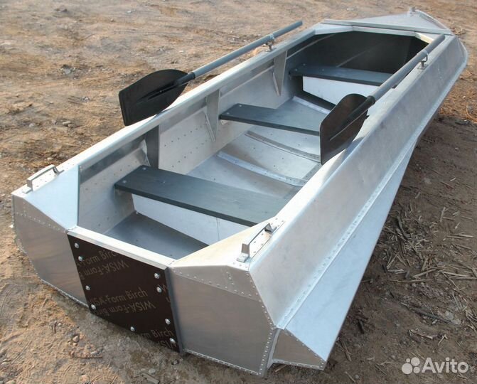 Алюминиевая лодка Романтика-Н 3.5м.,с булями,новая