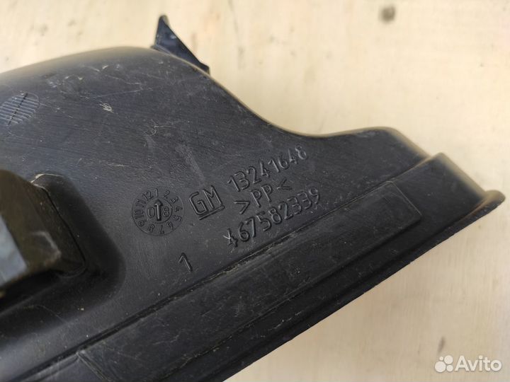 Воздухозаборник Z13DTJ Z13DTH на Opel Corsa D