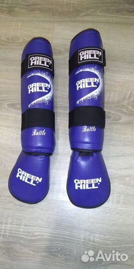 Защита голени и стопы Green Hill batle, размер S