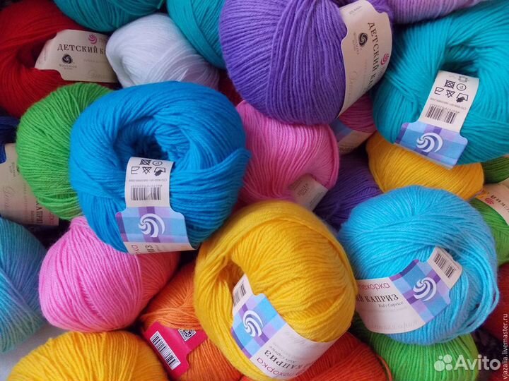 Пряжа для вязания / Крючки / спицы / фурнитура