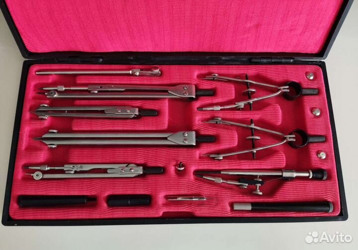 Готовальня нч-15-1-01, точилка СССР