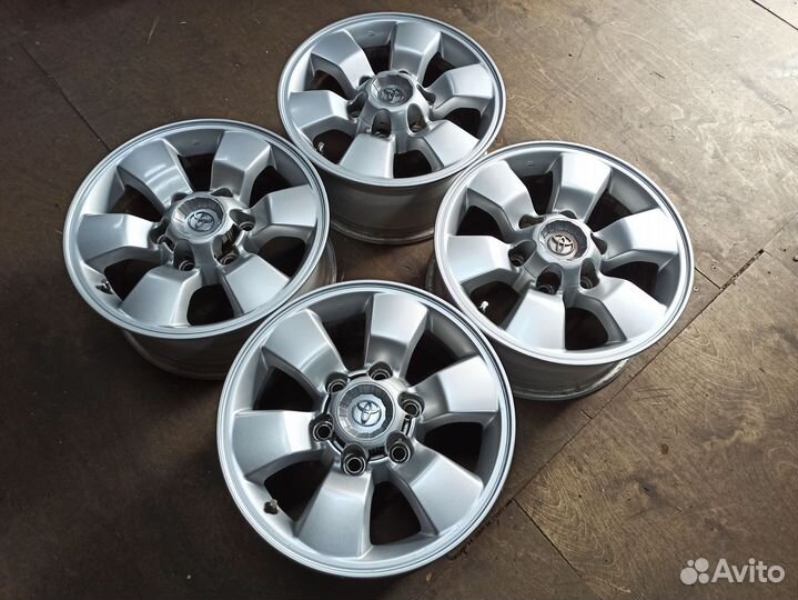 Диски 16 6х139,7 ET30 оригинал Тойота из Японии