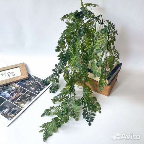 Ампельное растение, искусственная зелень свисающая
