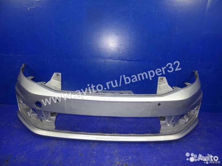Бампер передний Поло 5 седан 2015