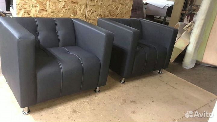 Диван-кресло офисный от производителя/ бесплатная