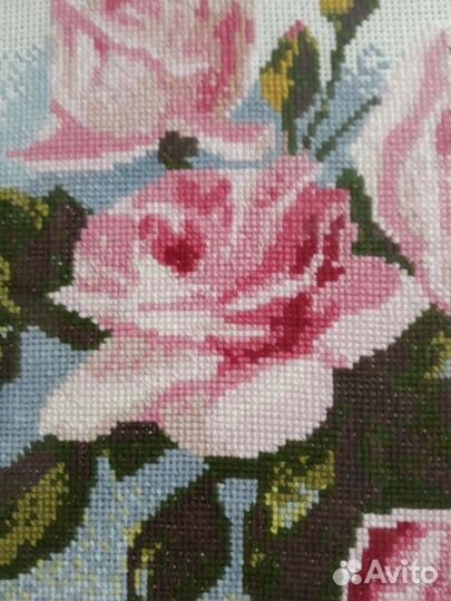 Вышивка, счётный крест